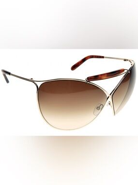Tom Ford Veruschka TF220 28F Gold/Tortoise Frame sunglasses- 100% Authentic